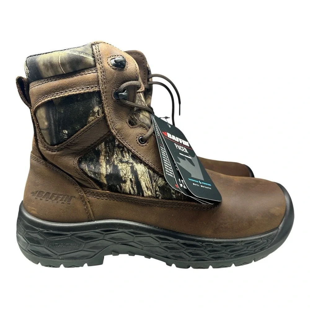 Baffin Brown Mossy Oak Camouflage Pacer Hunting Hiking Boots Men's 12 Gorpcore‎